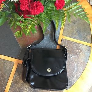Coach | Black over the shoulder bag